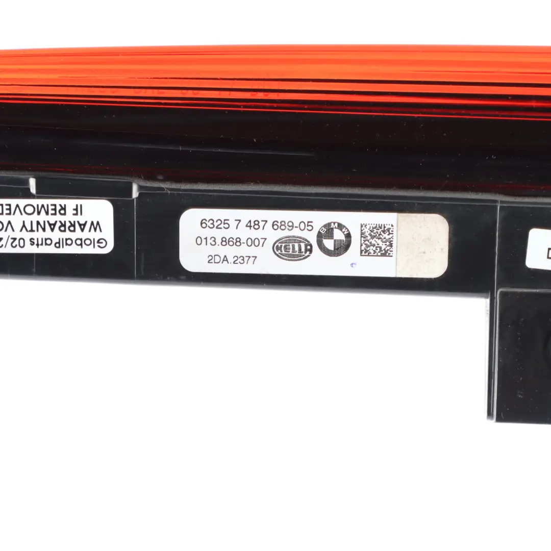 Dritte Bremsleuchte Zusatzbremsleuchte für BMW X2 F39 mit Teilenummer 7487689 BMW X2 F39 Dritte Bremsleuchte Zusatzbremsleuchte - SKU 7487689 - Teilenummer 7487689
