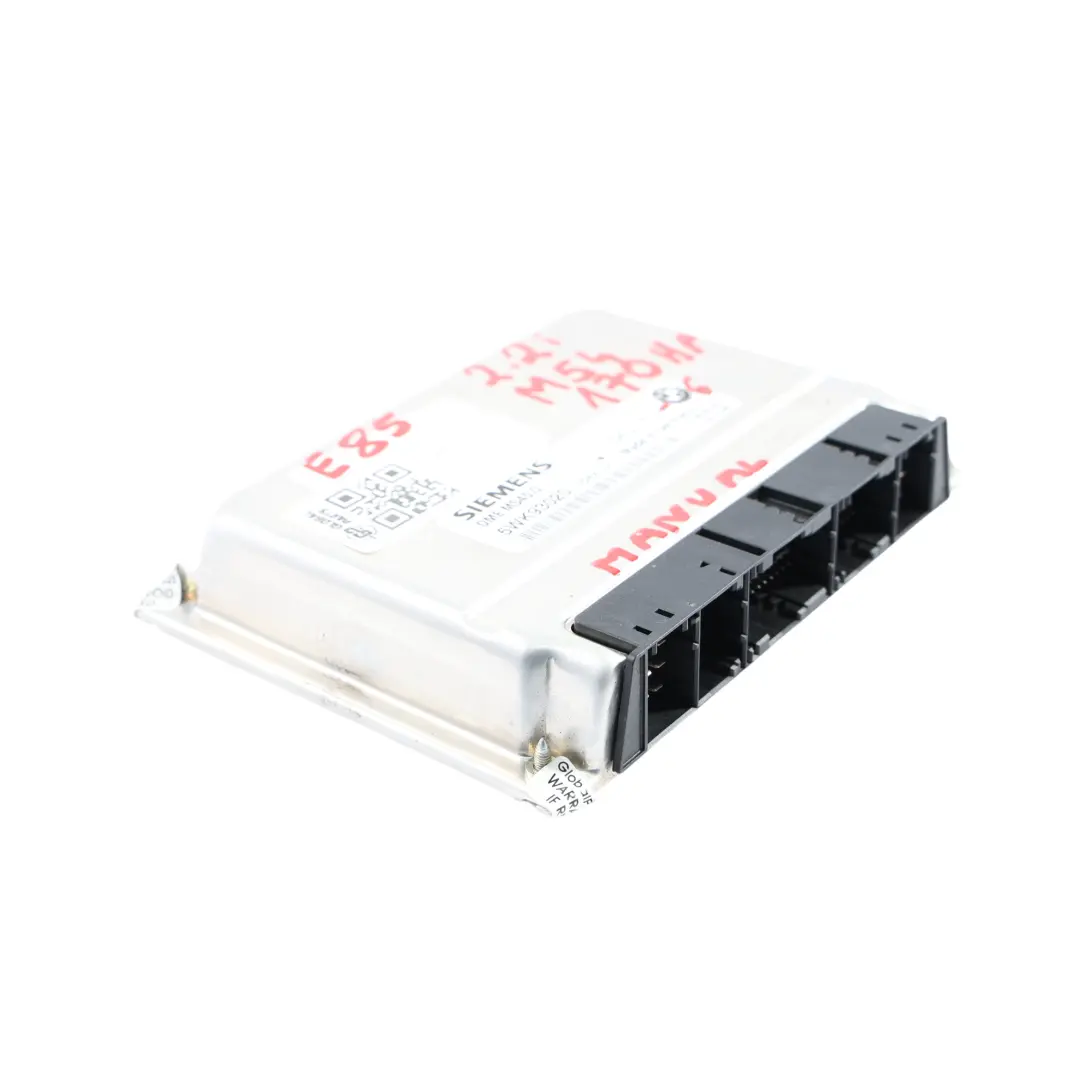 BMW Z4 E85 2.2i M54 170HP Engine Control Module Unit ECU Set Manual - SKU 7543157-6 - Part number 7543157