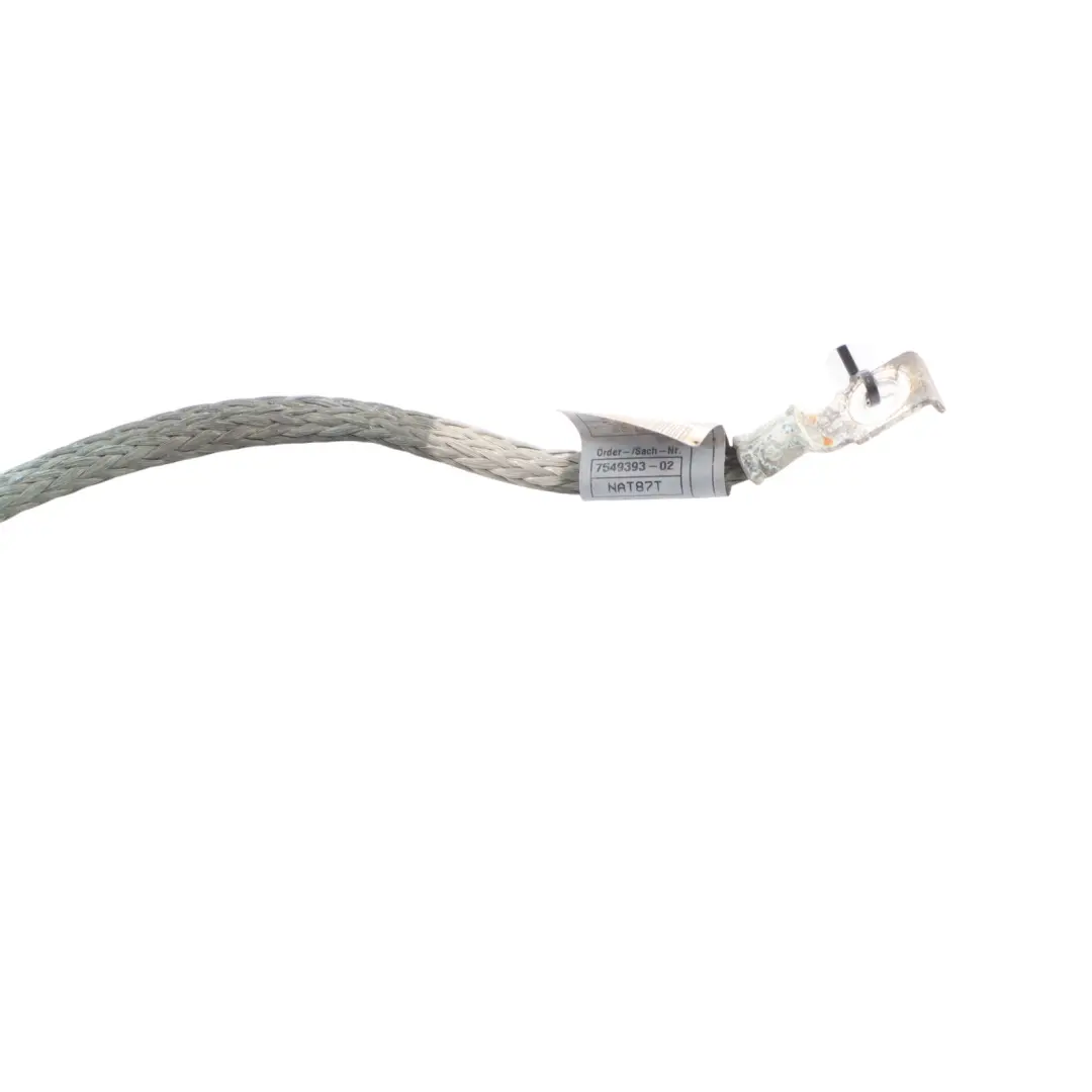 Negative Cable BMW E81 X1 E84 E87 E90 E91 E92 E93 Ground Earth Battery to with Part number 7549393 Negative Cable BMW E81 X1 E84 E87 E90 E91 E92 E93 Ground Earth Battery - SKU 7549393 - Part number 7549393