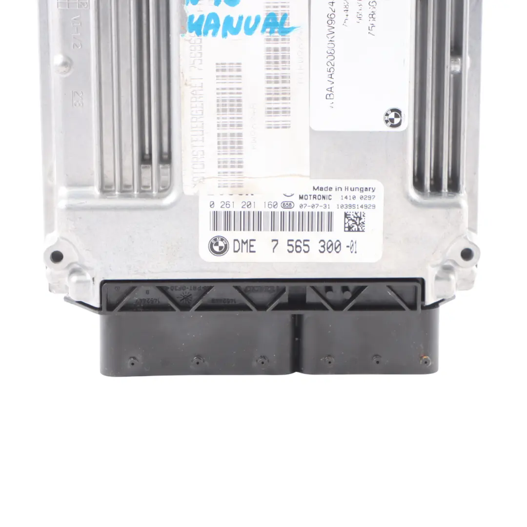 BMW E87 E90 E91 120i 320i N46 Appareil de Commande Dme + CAS3 + Cle - SKU 7565300-14 - Numéro de pièce 7565300