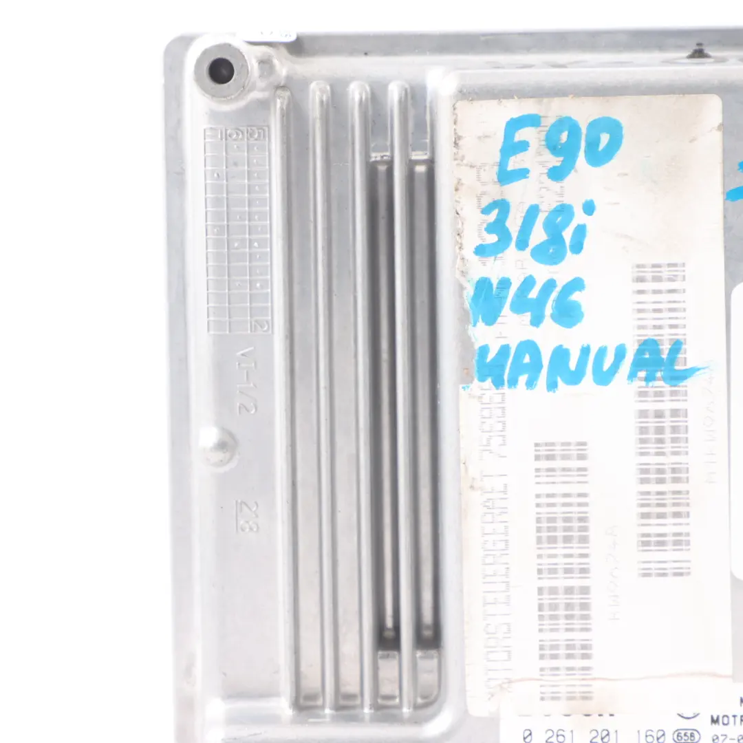N46 Engine Control Unit ECU DME Manual to BMW E87 E90 E91 120i 320i with Part number 7565300 BMW E87 E90 E91 120i 320i N46 Engine Control Unit ECU DME Manual - SKU 7565300-14 - Part number 7565300