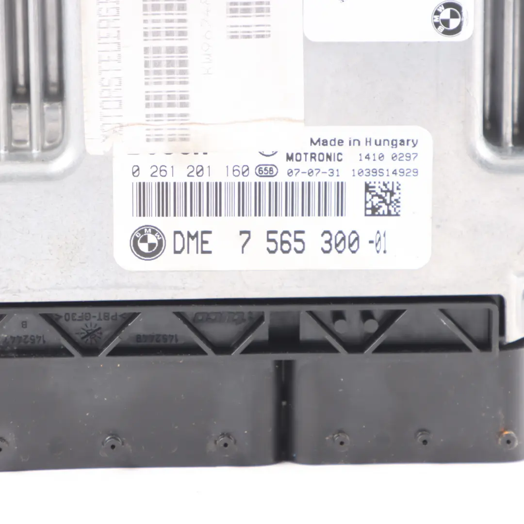 N46 Steuergerät DME + CAS3 + Schlüssel für BMW E87 E90 E91 120i 320i mit Teilenummer 7565300 BMW E87 E90 E91 120i 320i N46 Steuergerät DME + CAS3 + Schlüssel - SKU 7565300-14 - Teilenummer 7565300