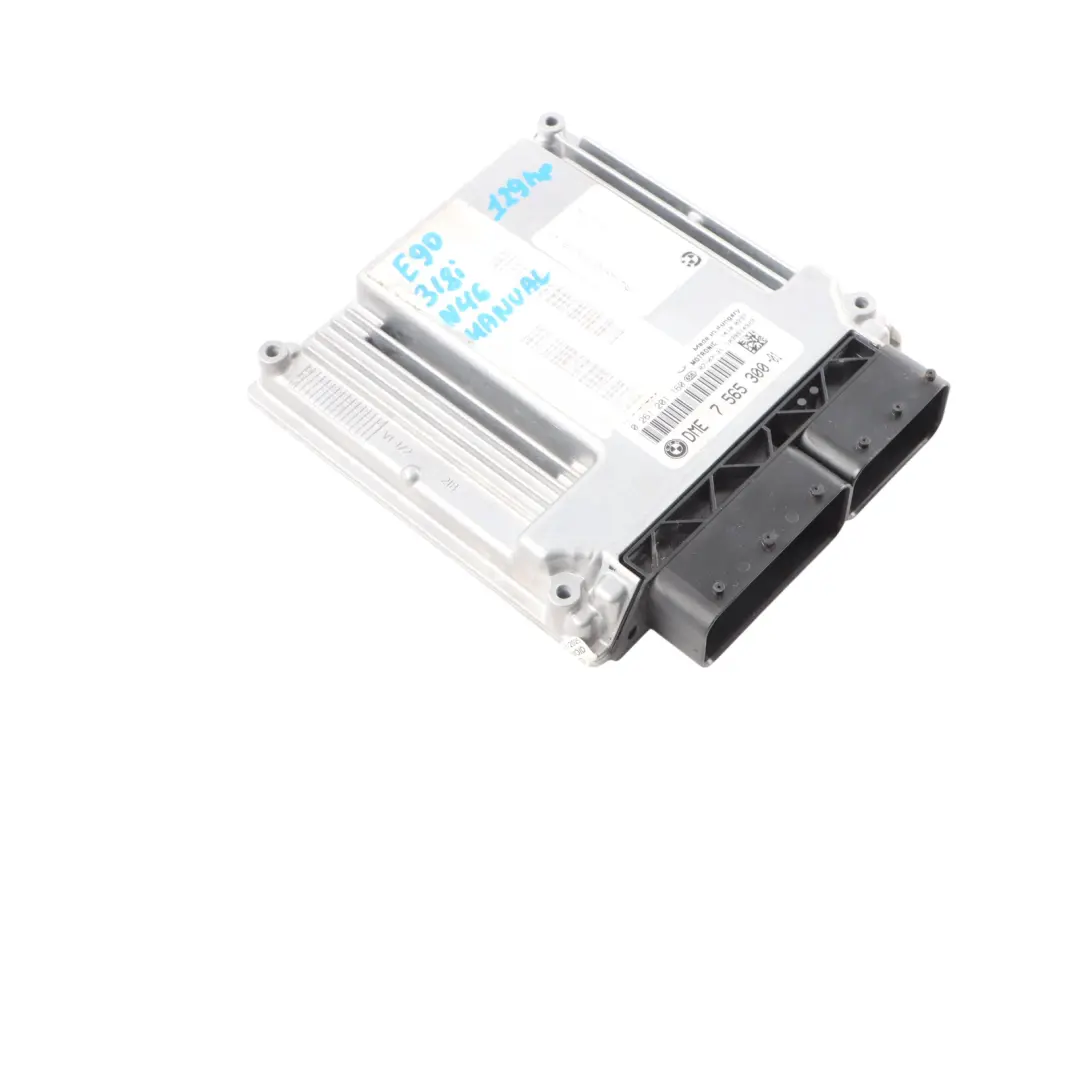 N46 Engine Control Unit ECU DME Manual to BMW E87 E90 E91 120i 320i with Part number 7565300 BMW E87 E90 E91 120i 320i N46 Engine Control Unit ECU DME Manual - SKU 7565300-14 - Part number 7565300