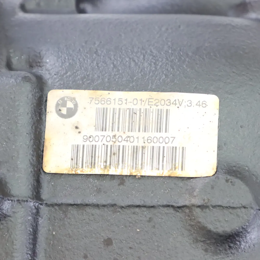 BMW E90 E91 E92 335i N54 Arriere Differentiel Diff 3,46 GARANTIE - SKU 7566151 - Numéro de pièce 7566151