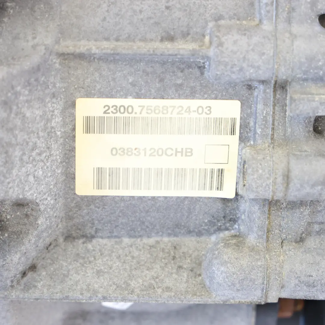 Boîte de Vitesses Manuelle GS6-55BG CHB GARANTIE pour Mini Cooper One R55 R56 à propos du numéro de pièce 7568724 Mini Cooper One R55 R56 Boîte de Vitesses Manuelle GS6-55BG CHB GARANTIE - SKU 7568724 - Numéro de pièce 7568724