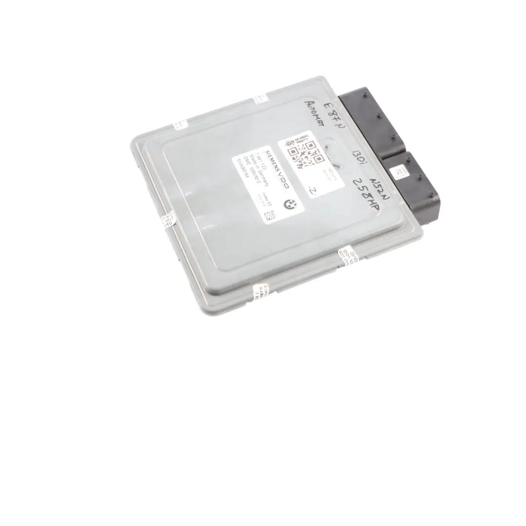 BMW E81 E87 LCI 130i N52N 258HP Engine Control Unit ECU DME Automatic - SKU 7581123-2 - Part number 7581123