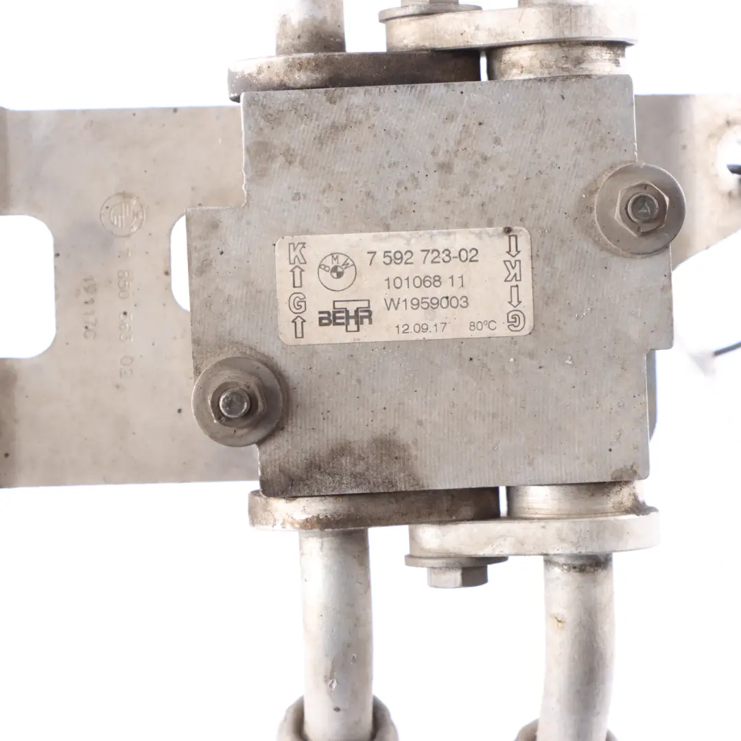 Termostato Aceite Transmisión Enfriador mangueras para BMW F80 M3 F82 F83 M4 con número de pieza 7592723 BMW F80 M3 F82 F83 M4 Termostato Aceite Transmisión Enfriador mangueras - SKU 7592723-1 - Número de pieza 7592723