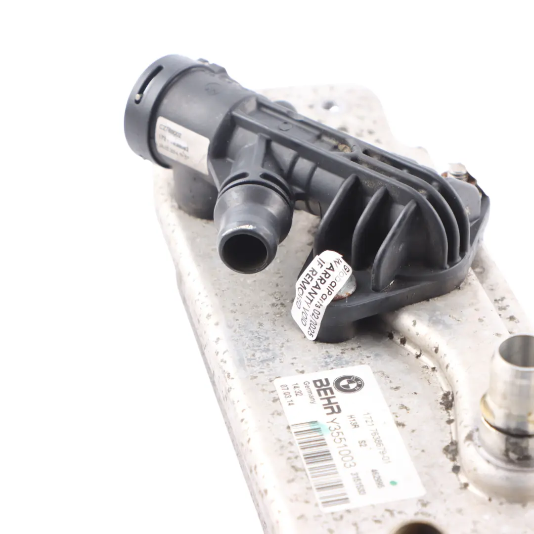 Gearbox Cooler Oil Transmission Cooling Radiator to BMW F06 F12 F13 with Part number 7638679 BMW F06 F12 F13 Gearbox Cooler Oil Transmission Cooling Radiator - SKU 7638679 - Part number 7638679