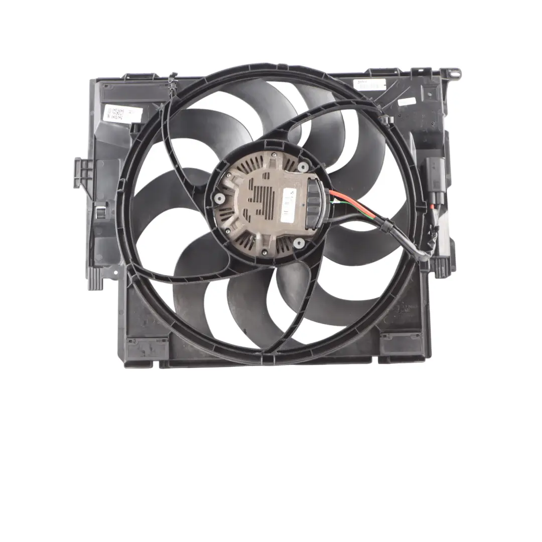 BMW F20 F21 LCI F30 F31 F32 F36 Engine Cooling Fan Housing Motor 850W 7608409 - SKU 7640513-1 - Part number 7640513