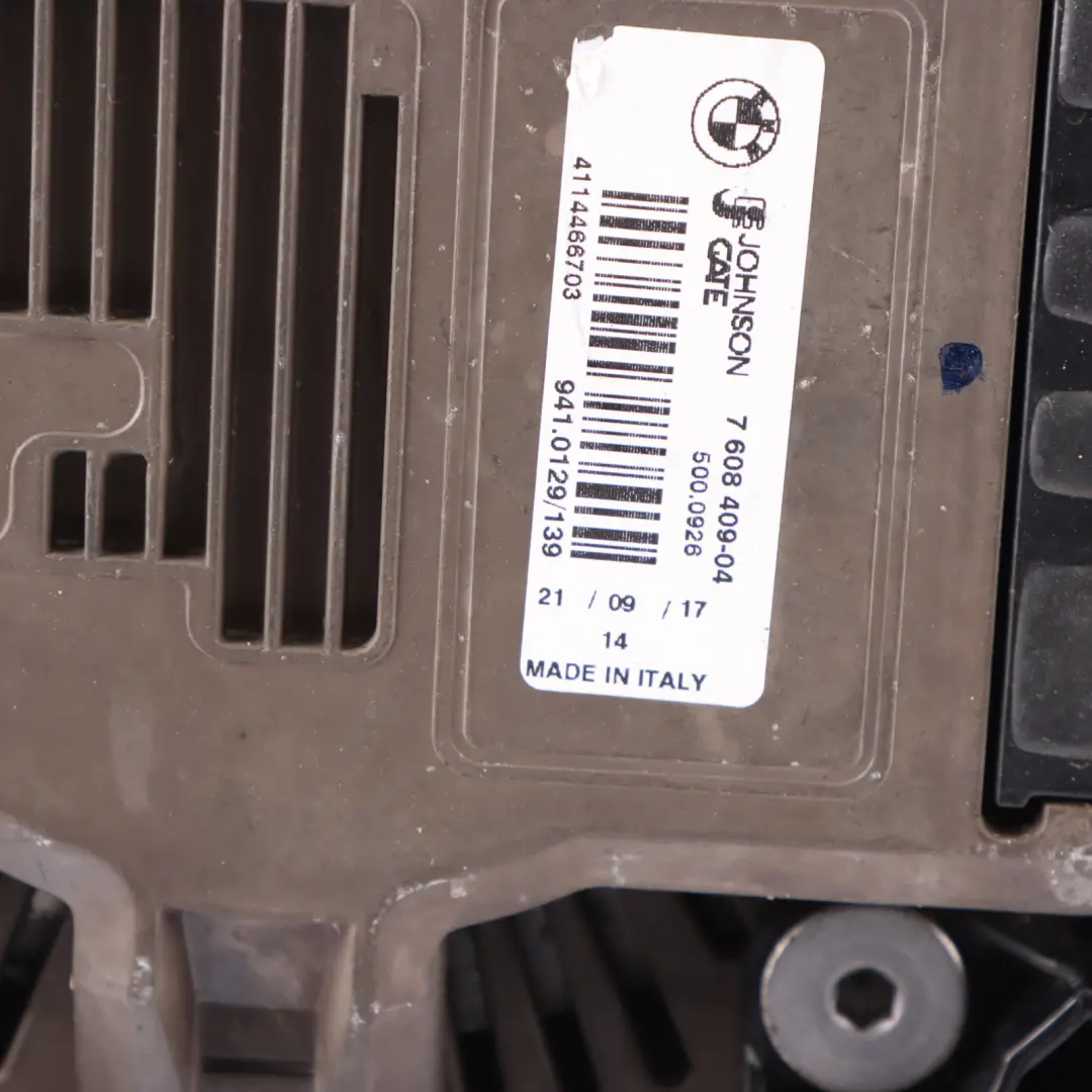 BMW F20 F21 LCI F30 F31 F32 F36 Engine Cooling Fan Housing Motor 850W 7608409 - SKU 7640513-1 - Part number 7640513