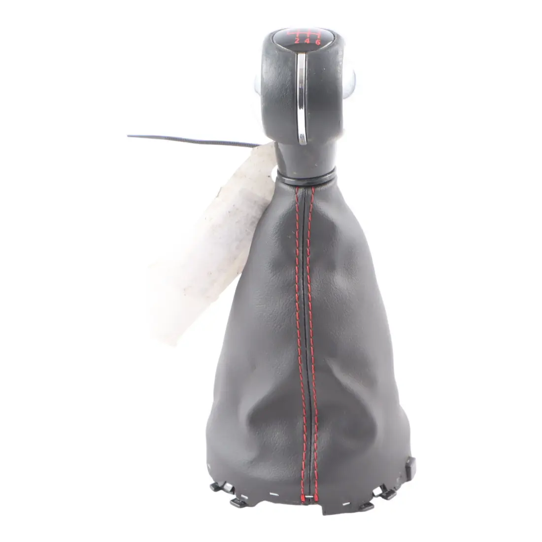 Mini F56 Shift Gear Knob Lever Cover Black Leather 6-speed 7642001
