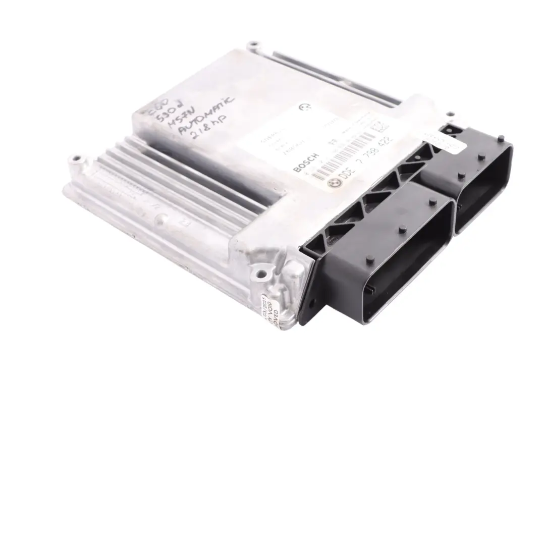 M57N 218HP Engine Control Unit ECU DDE Automatic to BMW E60 E61 530d with Part number 7798422 BMW E60 E61 530d M57N 218HP Engine Control Unit ECU DDE Automatic - SKU 7798422-2 - Part number 7798422