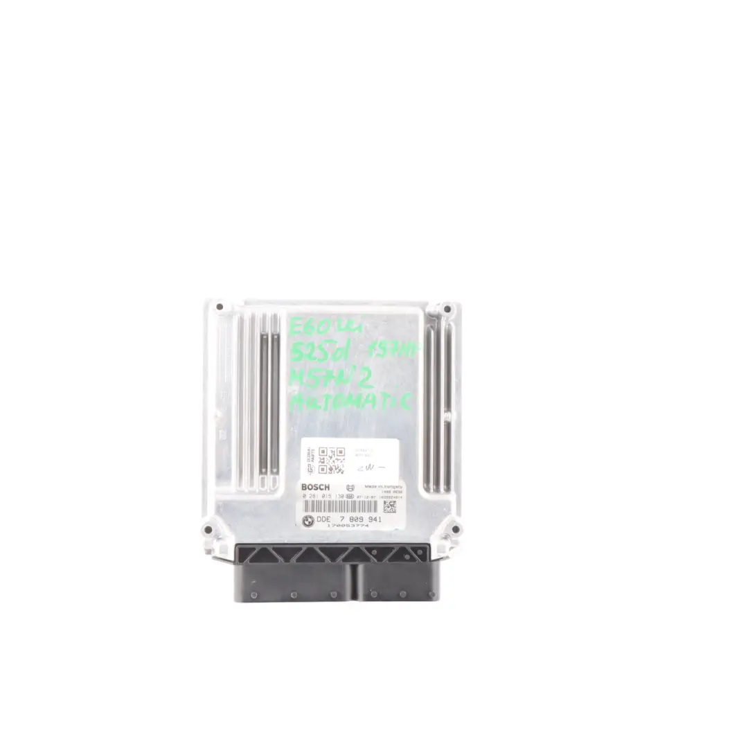 M57N2 325d 525d 197HP ECU Kit DME CAS3 Key Automatic BMW E60 LCI E90 - SKU 7809941-2 - Part number 7809941