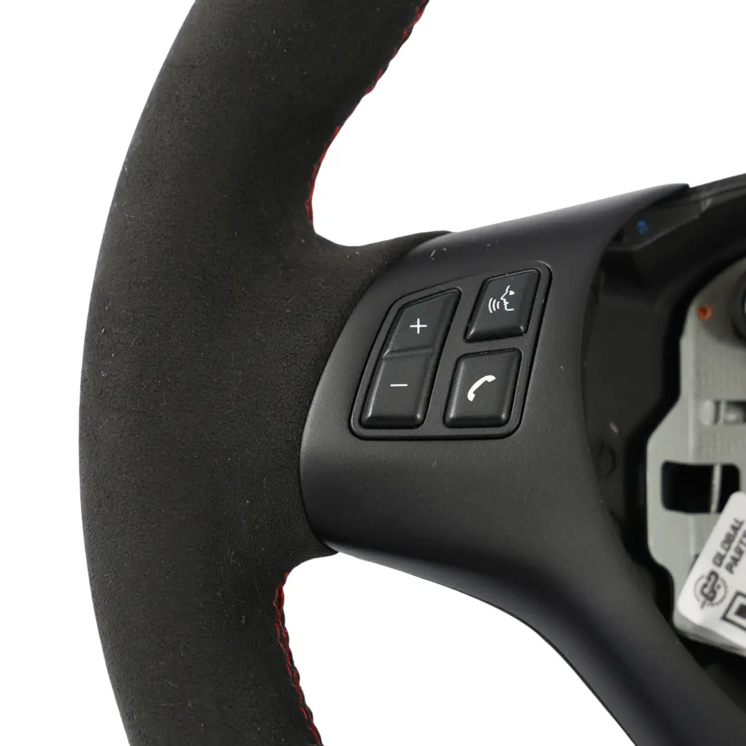 NEU Schwarzes Leder Alcantara M Sport Dickes Lenkrad für BMW E81 E87 E90 E91 E92 mit Teilenummer 7839114 BMW E81 E87 E90 E91 E92 NEU Schwarzes Leder Alcantara M Sport Dickes Lenkrad - SKU 7839114-11 - Teilenummer 7839114