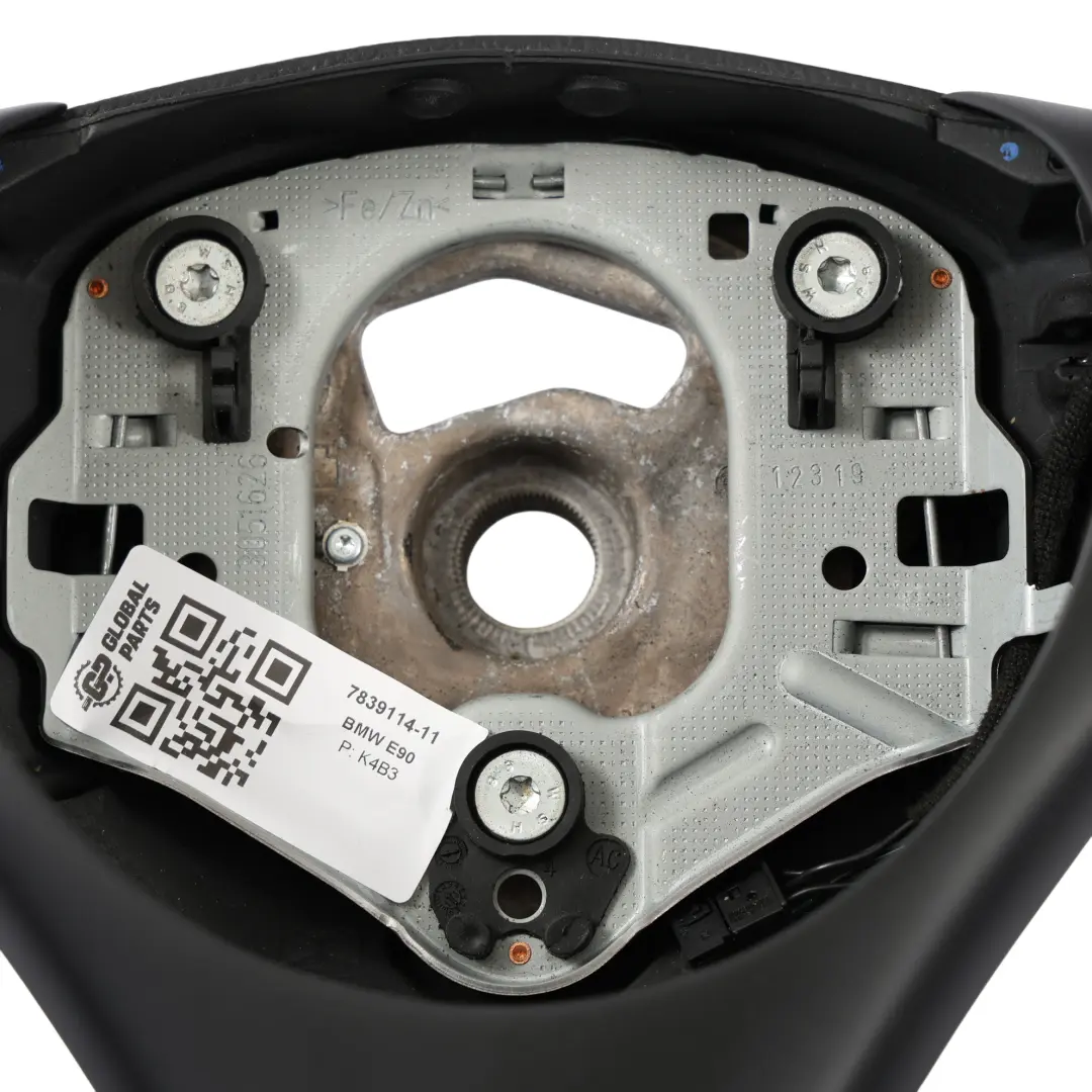 NEU Schwarzes Leder Alcantara M Sport Dickes Lenkrad BMW E81 E87 E90 E91 E92 - SKU 7839114-11 - Teilenummer 7839114