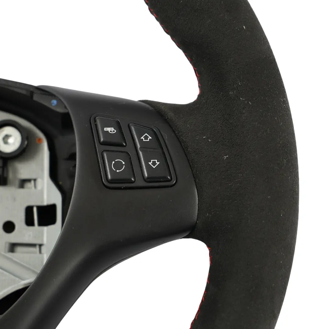 BMW E81 E87 E90 E91 E92 NUOVO Volante Nero In Pelle Alcantara M Sport Thick - SKU 7839114-11 - Numero di parte 7839114