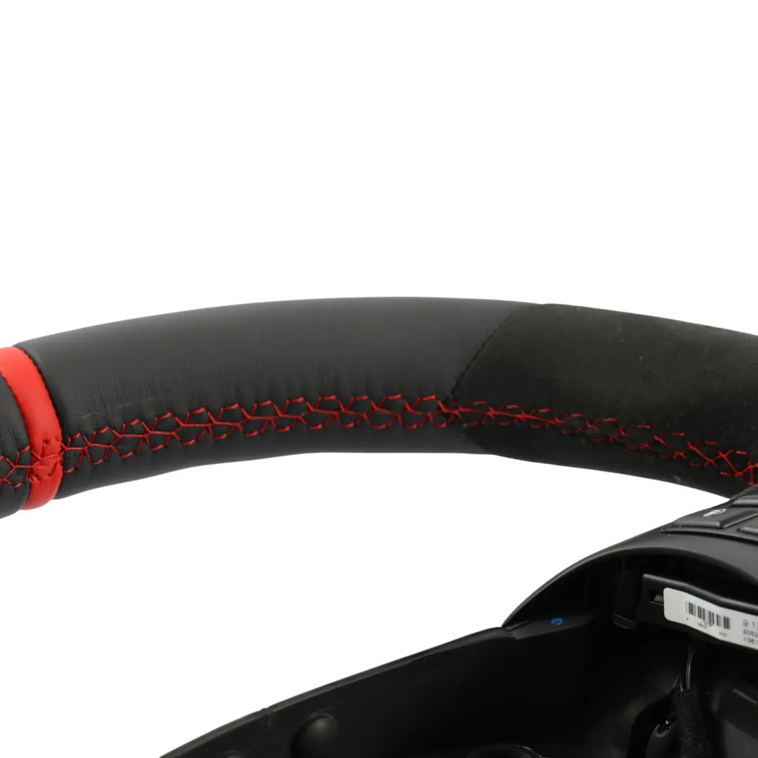NEU Schwarzes Leder Alcantara M Sport Dickes Lenkrad für BMW E81 E87 E90 E91 E92 mit Teilenummer 7839114 BMW E81 E87 E90 E91 E92 NEU Schwarzes Leder Alcantara M Sport Dickes Lenkrad - SKU 7839114-11 - Teilenummer 7839114