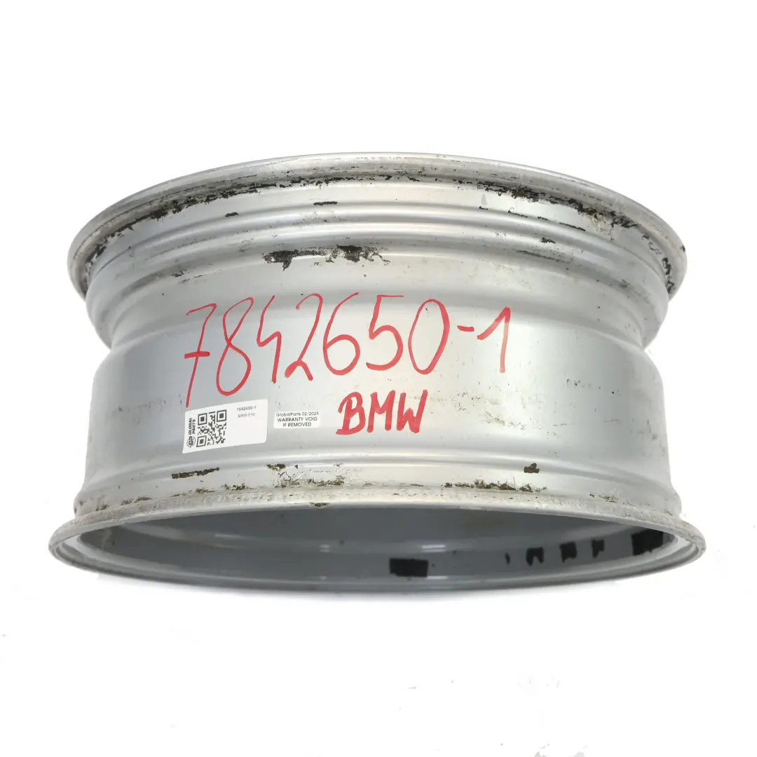 BMW 6 F10 F11 F12 Argento Cerchione IN Lega Ruota M Doppio Raggio 350 8J 18 " - SKU 7842650-1 - Numero di parte 7842650