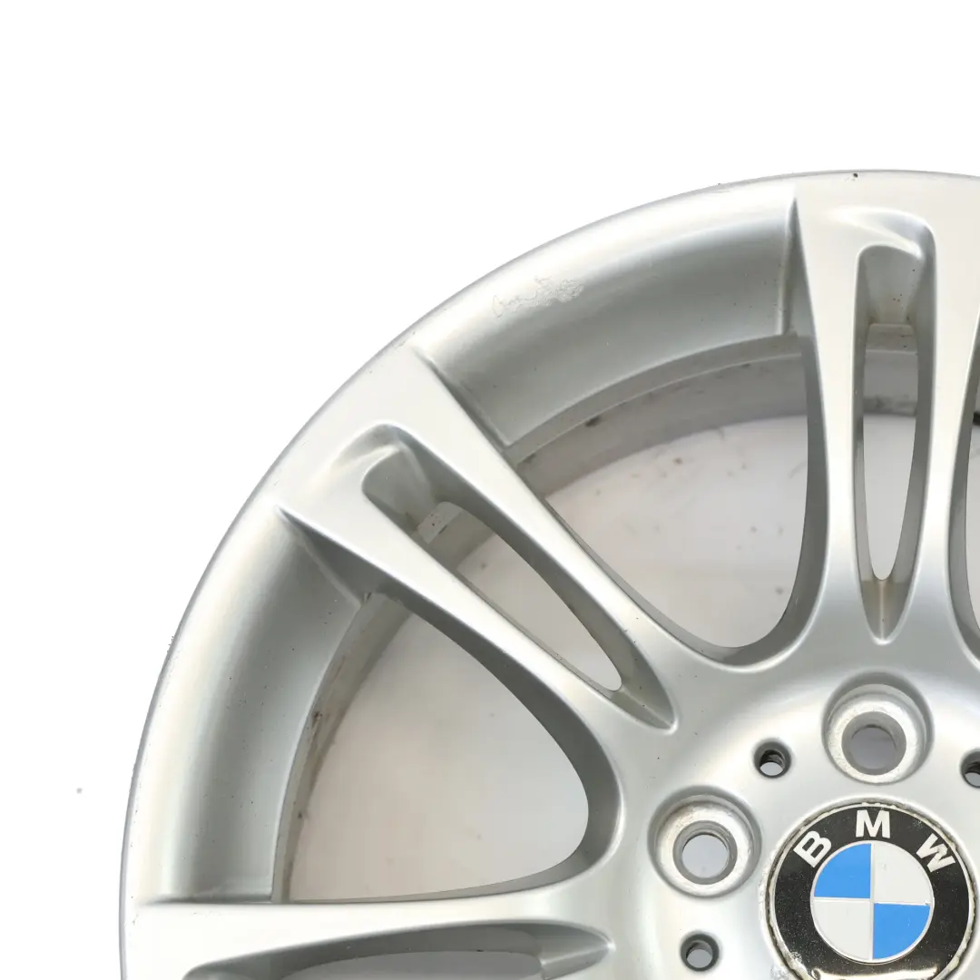 BMW F10 F11 F12 Silver Wheel Alloy Rim M Double Spoke 350 8J 18" ET:30 - SKU 7842650-1 - Part number 7842650
