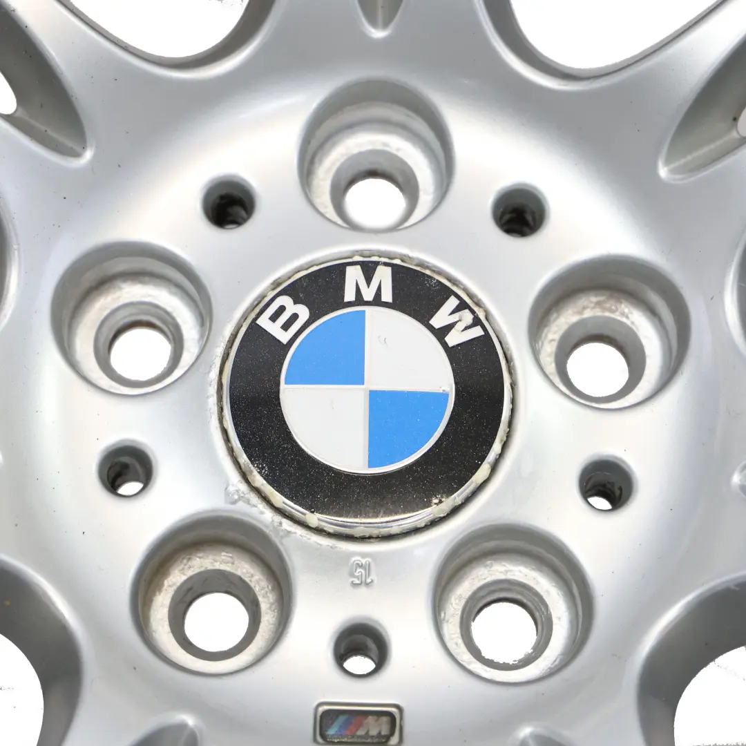BMW F10 F11 F12 Silver Wheel Alloy Rim M Double Spoke 350 8J 18" ET:30 - SKU 7842650-1 - Part number 7842650