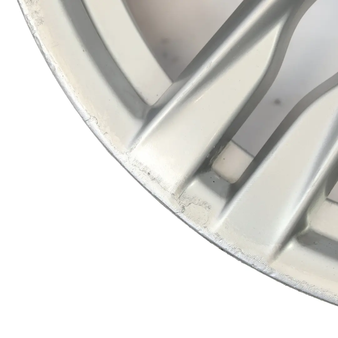 Front Wheel Alloy Rim 20" ET:33 8.5J M Double Spoke 373 to BMW F06 Silver with Part number 7843715 BMW F06 Silver Front Wheel Alloy Rim 20" ET:33 8.5J M Double Spoke 373 - SKU 7843715-2 - Part number 7843715
