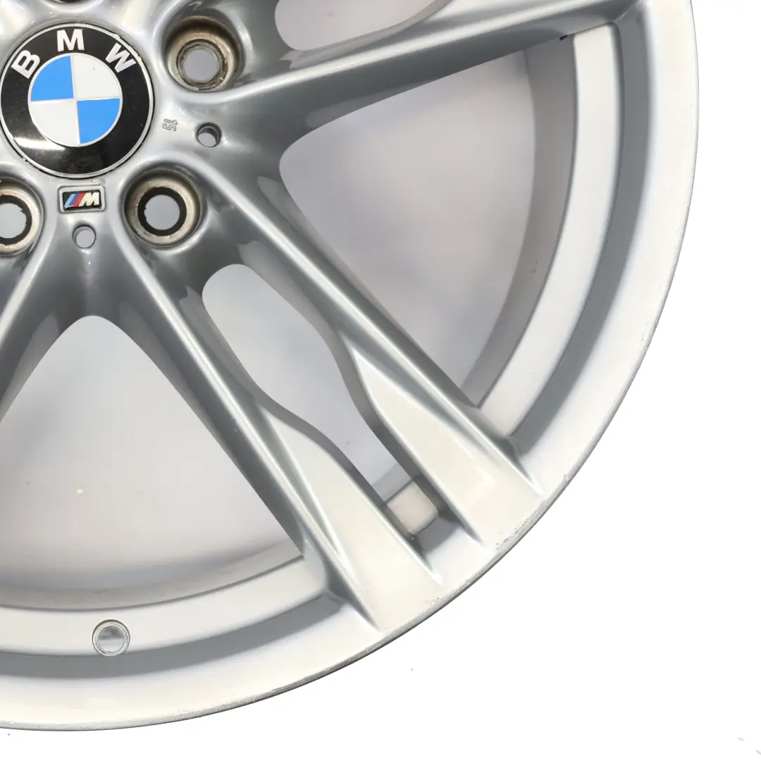 BMW F06 F12 Silver Rear Wheel Alloy Rim 20" ET:44 9J M Double Spoke 373 - SKU 7843716-3 - Part number 7843716