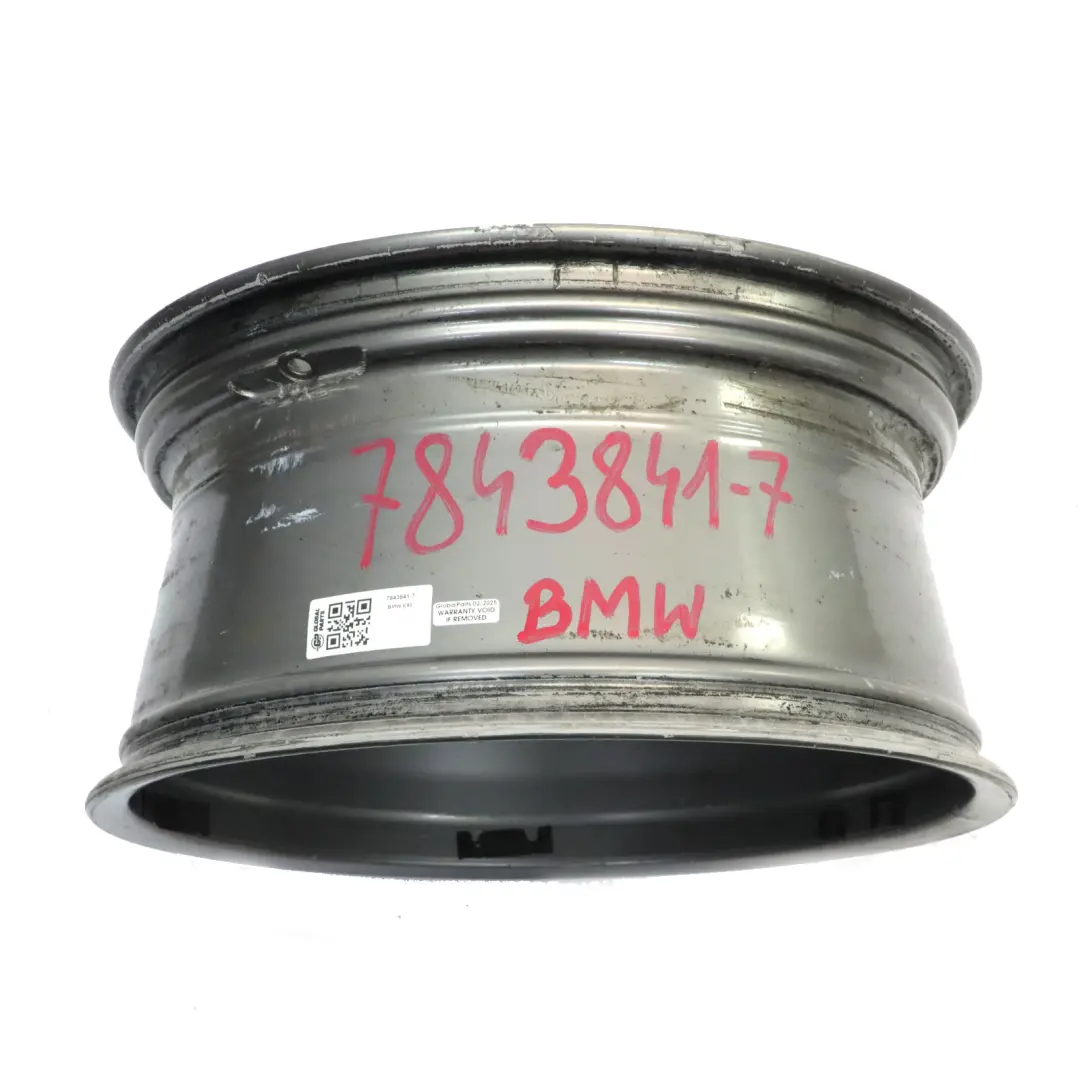 BMW E90 E91 Silver Rear Alloy Wheel Rim 18" ET37 8.5J M Spider Spoke 193 - SKU 7843841-7 - Part number 7843841