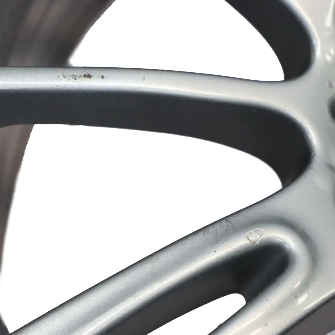 BMW E90 E91 Silberne Alufelge Hinten 18" ET37 8.5J M Spider Speiche 193 - SKU 7843841-7 - Teilenummer 7843841