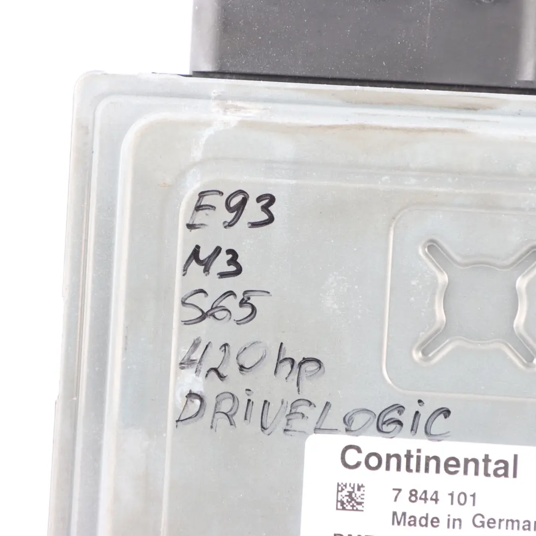 S65 420HP ECU Kit DME CAS3 + Key Drivelogic to BMW E90 E92 E93 M3 Engine with Part number 7844101 BMW E90 E92 E93 M3 Engine S65 420HP ECU Kit DME CAS3 + Key Drivelogic - SKU 7844101-1 - Part number 7844101