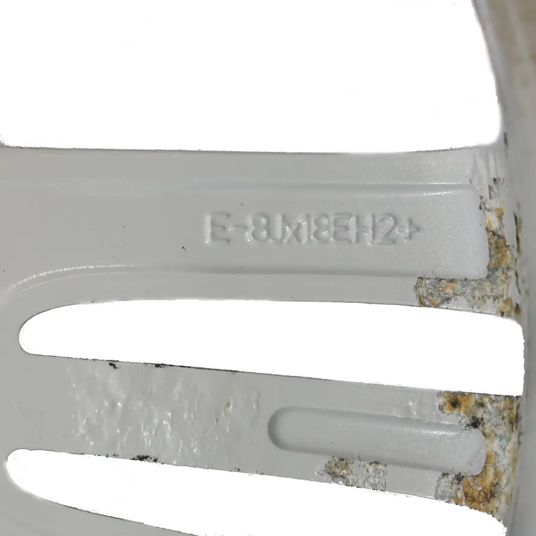 BMW X3 F25 X4 F26 Silberne Leichtmetallfelge 18" M Sternspeiche 8J ET:43 - SKU 7844249-1 - Teilenummer 7844249