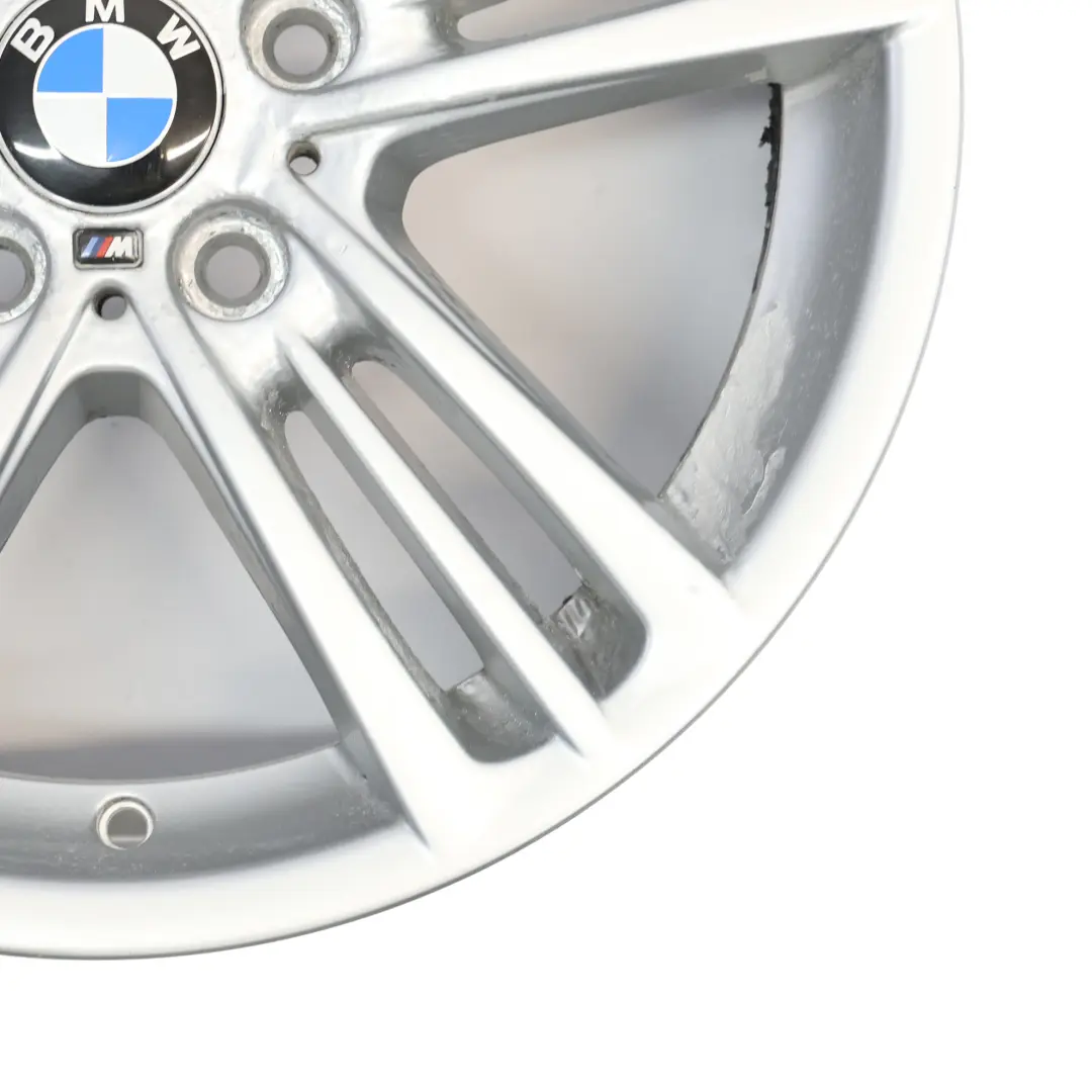 BMW X3 F25 X4 F26 Silberne Leicht Metall Felge 18" 8J ET:43 - SKU 7844249-2 - Teilenummer 7844249