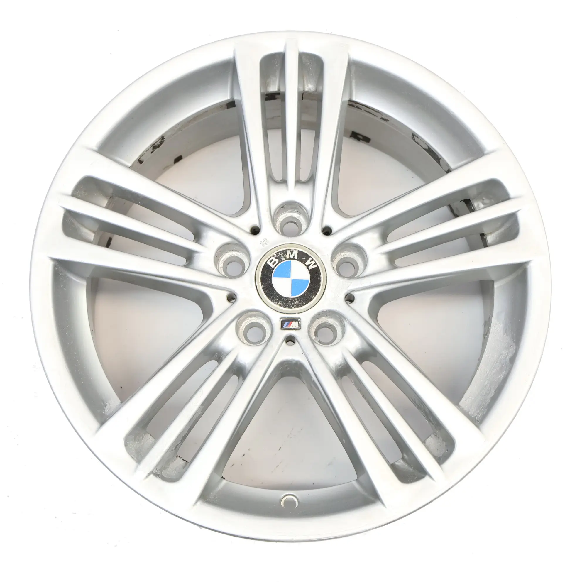 BMW X3 F25 X4 F26 Silver Wheel Rim Alloy 18" M Star Spoke 8J ET:43 7844249