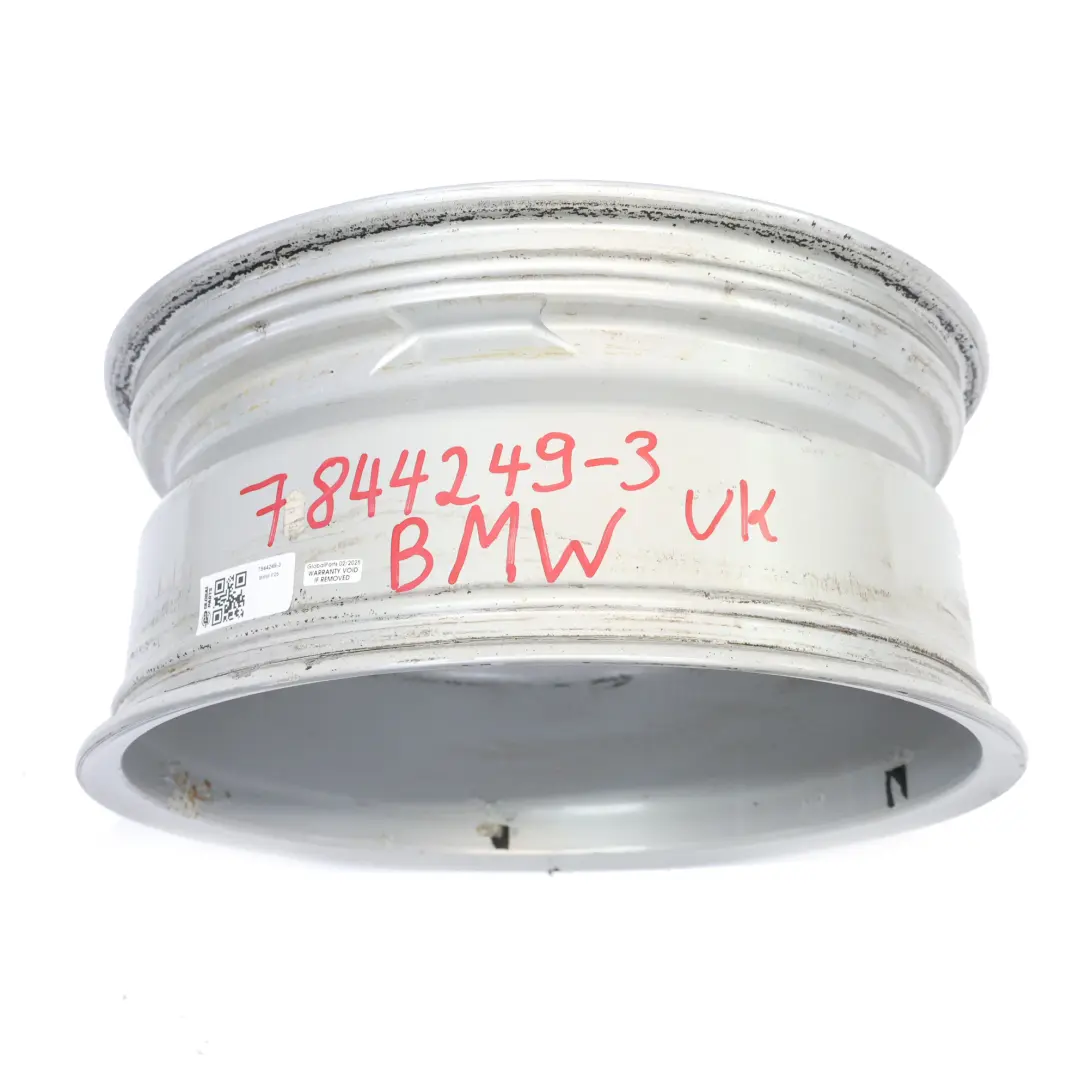 BMW X3 F25 X4 F26 Silver Wheel Rim Alloy 18" M Star Spoke 8J ET:43 - SKU 7844249-3 - Part number 7844249