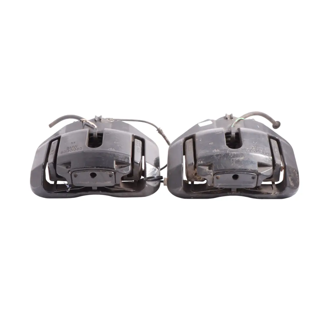  Brake Caliper BMW E90 E91 E92 Front Left Right N/O/S Brembo Black Set - SKU 7845134-7845133 - Part number 7845134