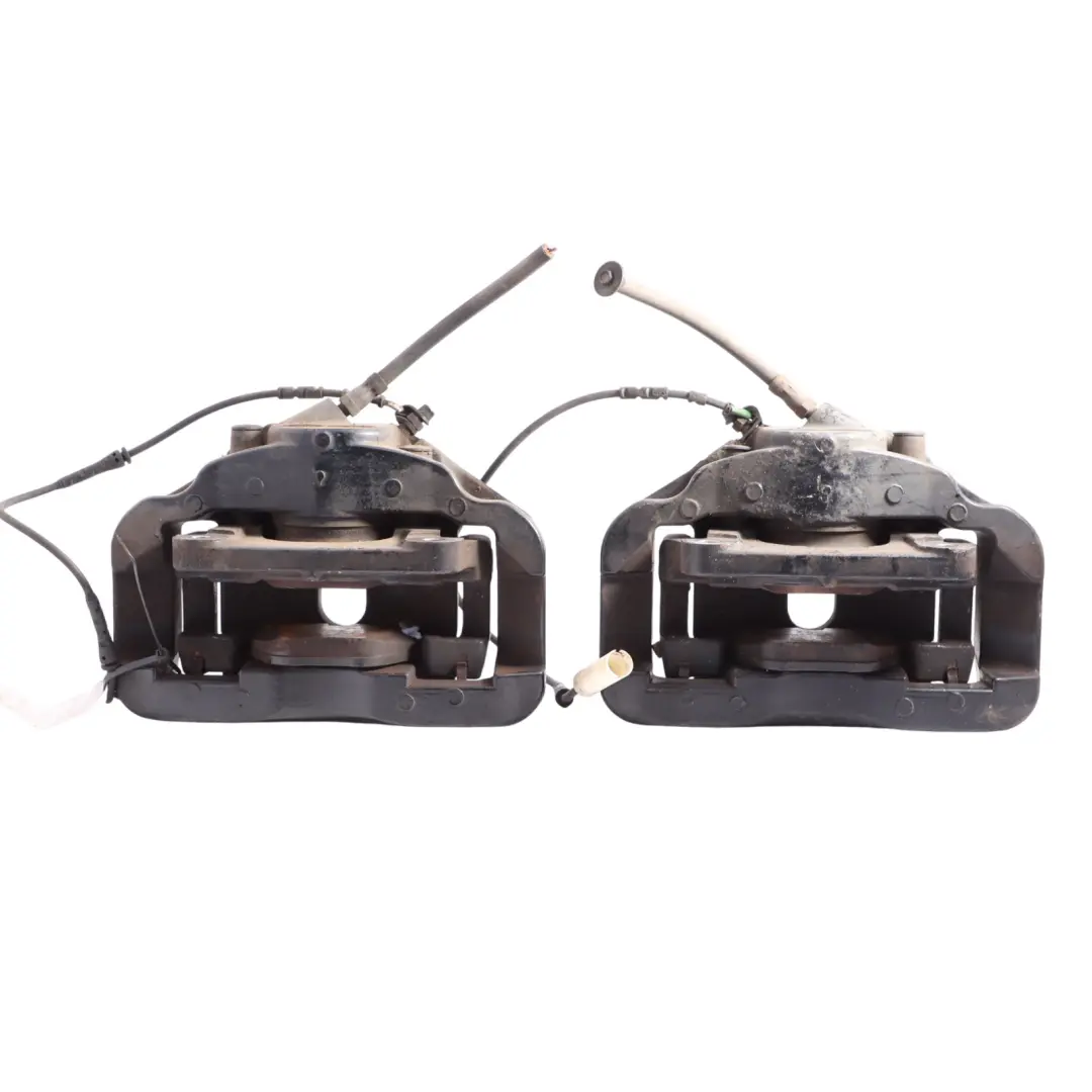  Brake Caliper BMW E90 E91 E92 Front Left Right N/O/S Brembo Black Set - SKU 7845134-7845133 - Part number 7845134