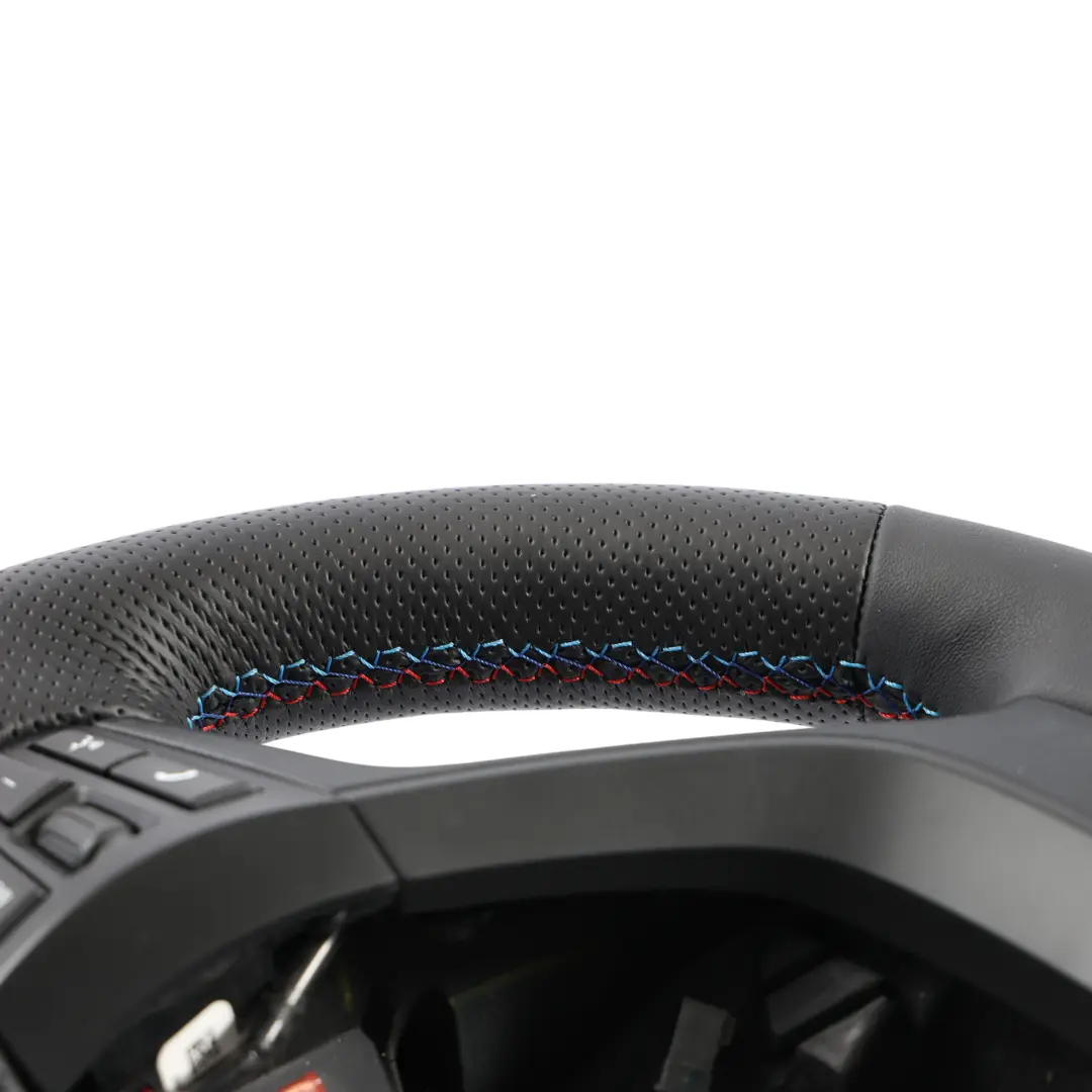 NUOVO In Pelle Nera Multifunzione per Volante BMW X3 F25 X4 F26 M Sport con numero di parte 7845805 Volante BMW X3 F25 X4 F26 M Sport NUOVO In Pelle Nera Multifunzione - SKU 7845805-1 - Numero di parte 7845805