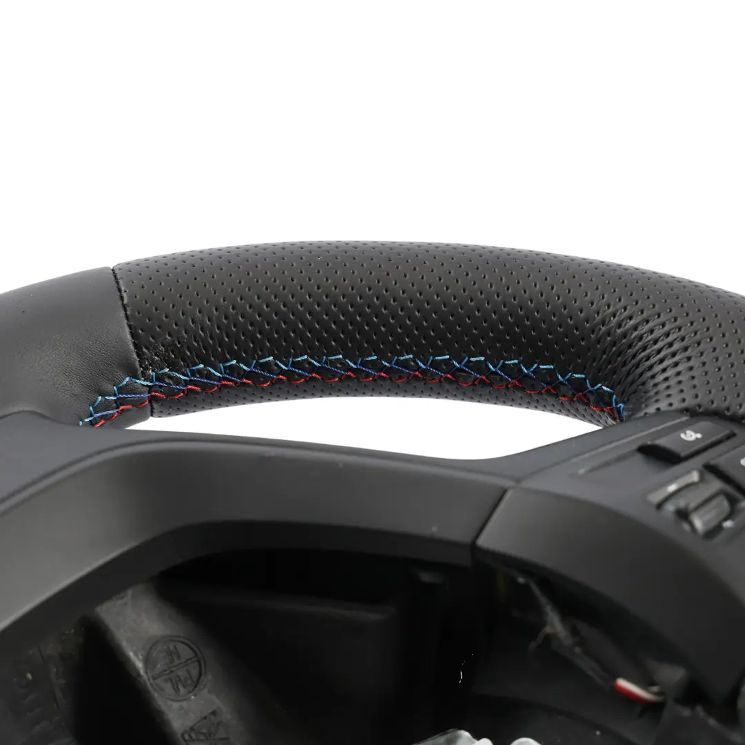 NUOVO In Pelle Nera Multifunzione per Volante BMW X3 F25 X4 F26 M Sport con numero di parte 7845805 Volante BMW X3 F25 X4 F26 M Sport NUOVO In Pelle Nera Multifunzione - SKU 7845805-1 - Numero di parte 7845805