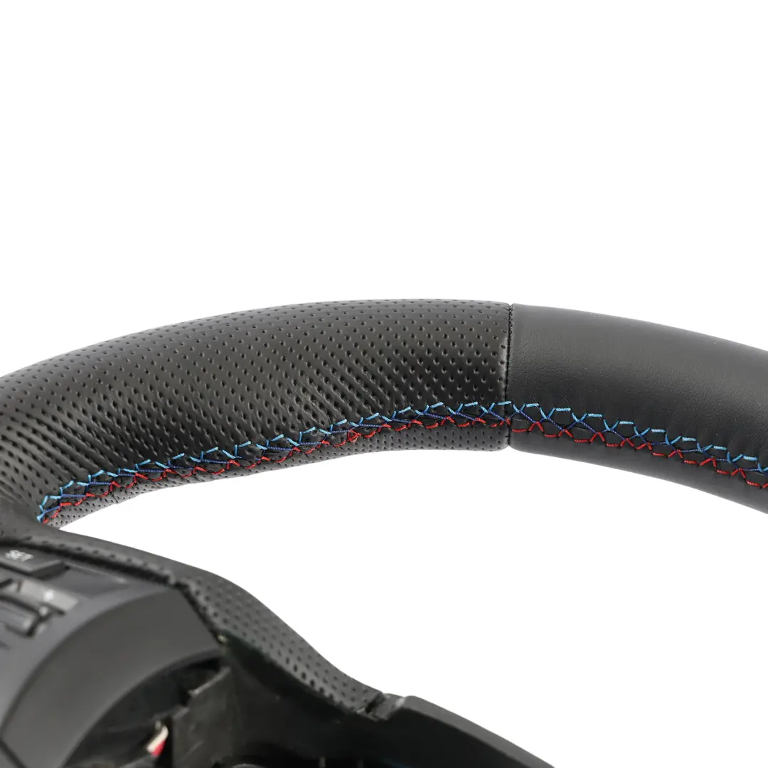 NUEVO Cuero Negro Multifunción para Volante BMW X3 F25 X4 F26 M Sport con número de pieza 7845805 Volante BMW X3 F25 X4 F26 M Sport NUEVO Cuero Negro Multifunción - SKU 7845805-1 - Número de pieza 7845805
