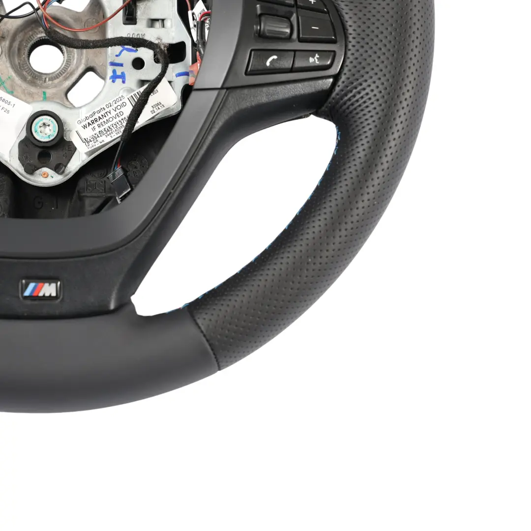 Steering Wheel BMW X3 F25 X4 F26 M Sport NEW Black Leather Multifunction  - SKU 7845805-1 - Part number 7845805