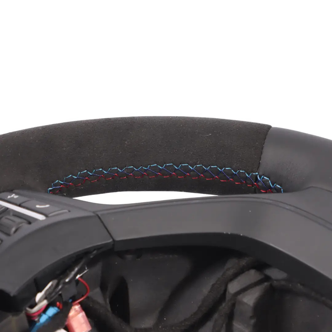 NUEVO Cuero Negro Alcantara M Sport Palanca de Cambio para Volante BMW F25 F26 con número de pieza 7845808 Volante BMW F25 F26 NUEVO Cuero Negro Alcantara M Sport Palanca de Cambio - SKU 7845808-1 - Número de pieza 7845808