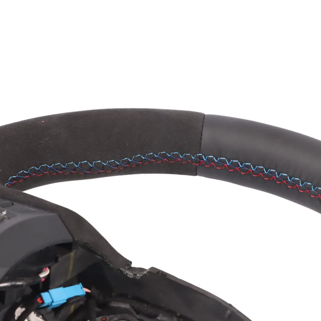  Steering Wheel BMW F25 F26 NEW Black Leather Alcantara M Sport Paddle Shift - SKU 7845808-1 - Part number 7845808