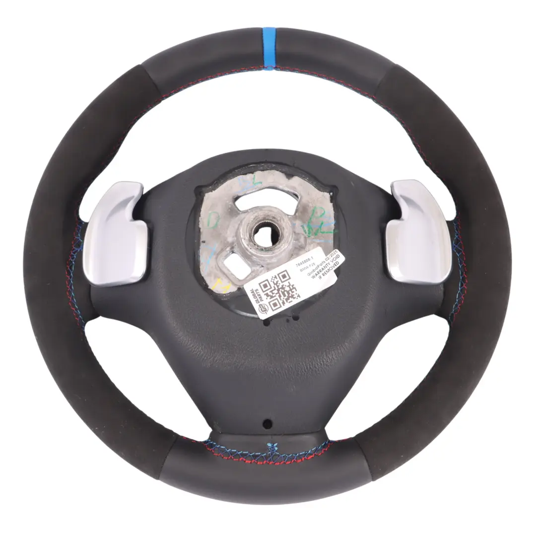  Steering Wheel BMW F25 F26 NEW Black Leather Alcantara M Sport Paddle Shift - SKU 7845808-1 - Part number 7845808