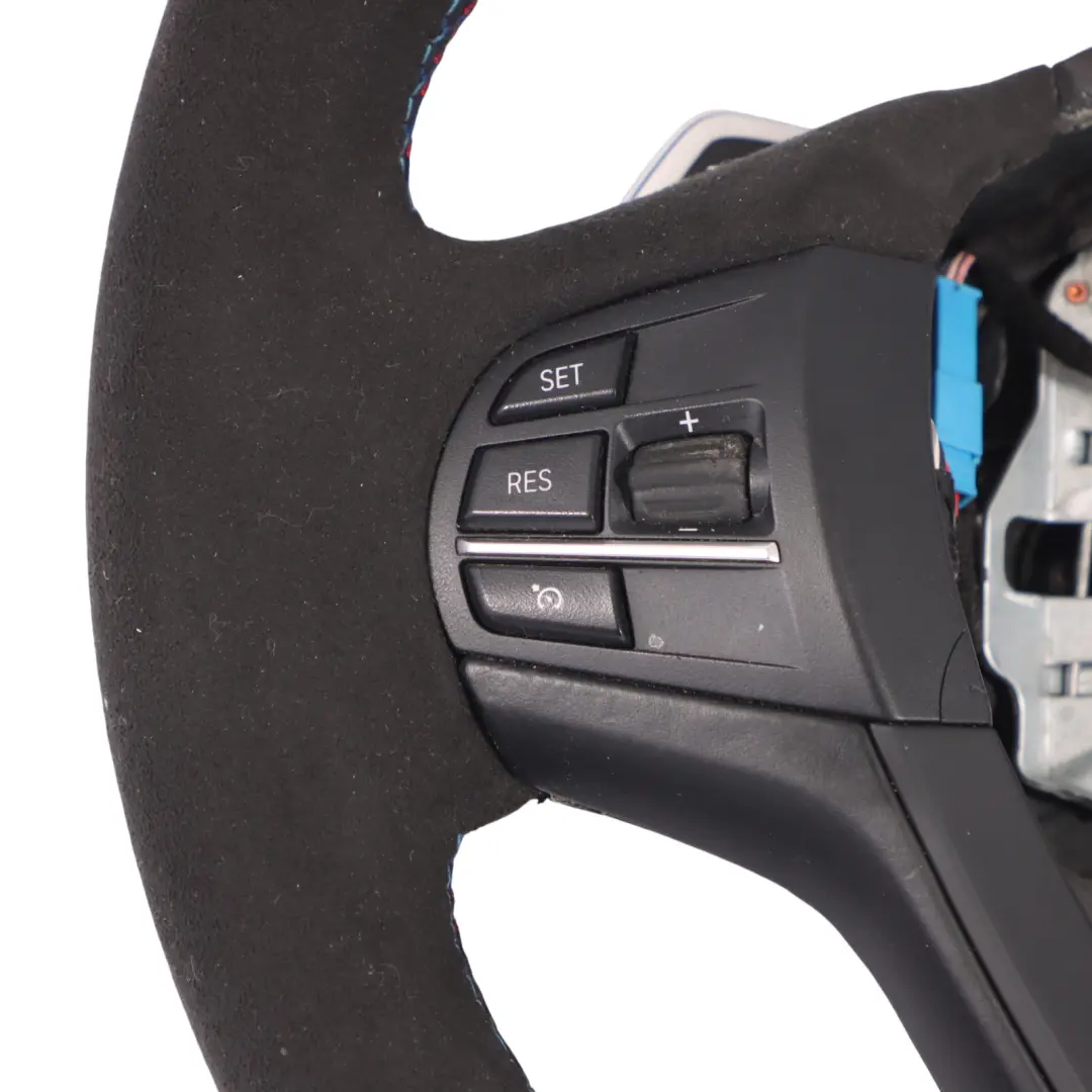 Lenkrad BMW F25 F26 NEU Schwarz Leder Alcantara M Sport Schaltwippen für mit Teilenummer 7845808 Lenkrad BMW F25 F26 NEU Schwarz Leder Alcantara M Sport Schaltwippen - SKU 7845808-1 - Teilenummer 7845808
