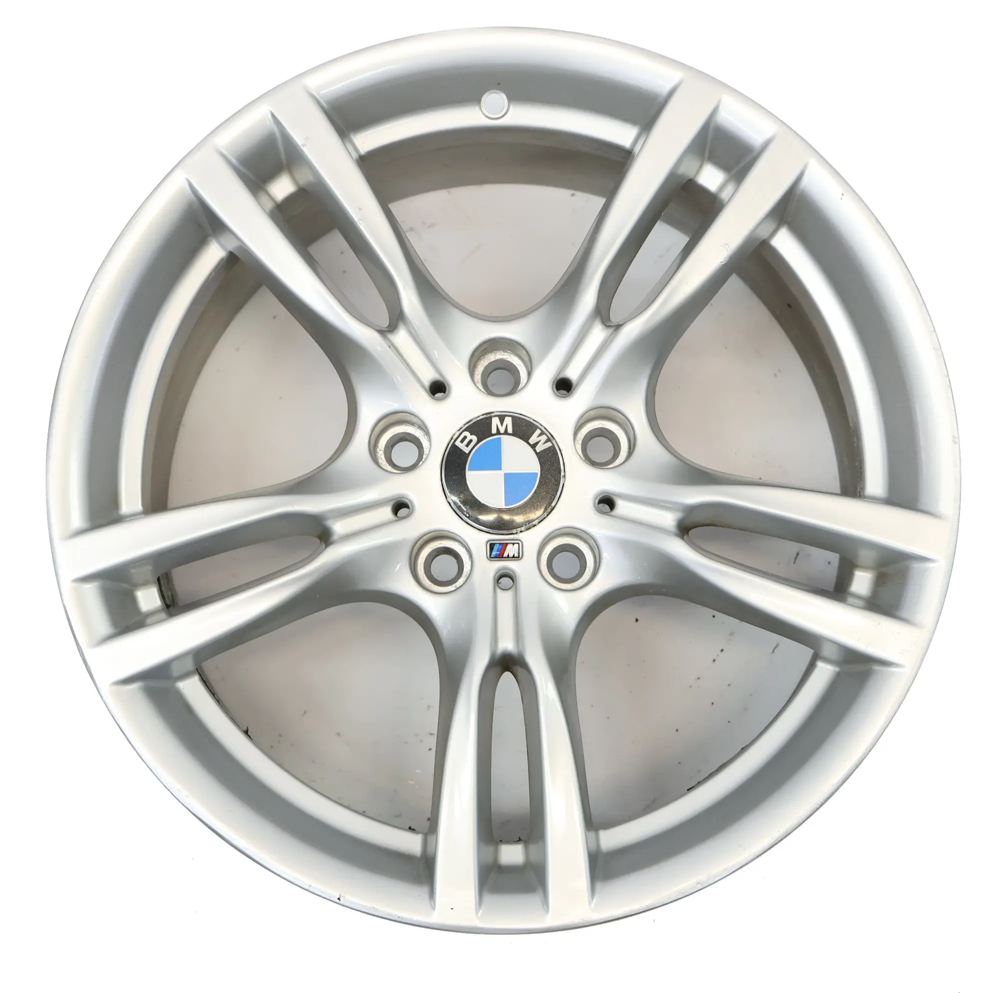 BMW F30 F31 F32 F33 Cerchio in lega argento 18" M Star Spoke 400 8J ET:34