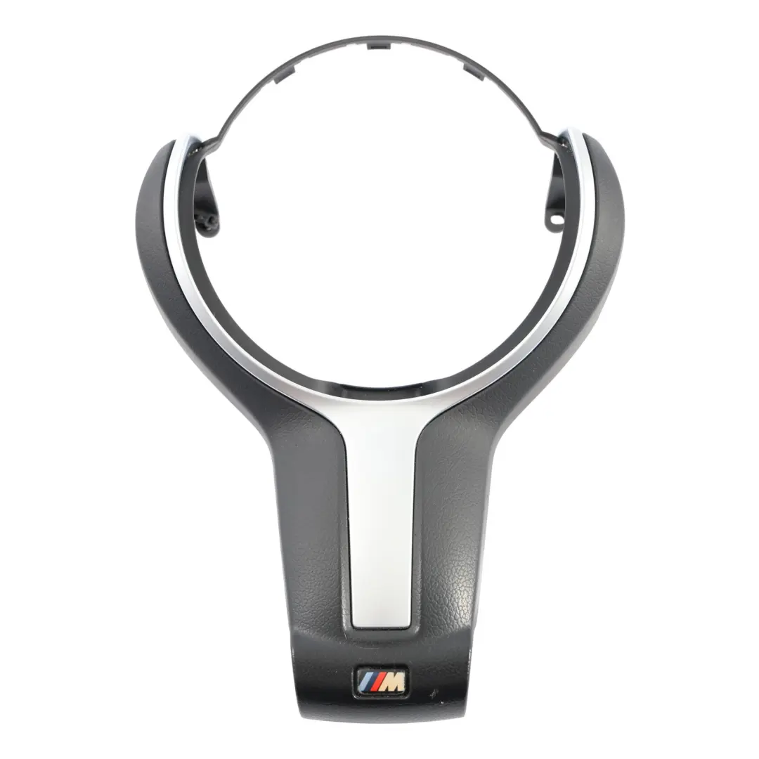 Cubierta Panel Negro Plata para Volante BMW F20 F30 F32 M Sport con número de pieza 7846032 Volante BMW F20 F30 F32 M Sport Cubierta Panel Negro Plata - SKU 7846032-1 - Número de pieza 7846032