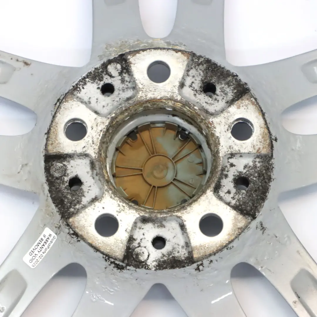 BMW F20 F21 Silberne Leichtmetall felge 18" 7,5J ET:45 M Doppelspeiche - SKU 7846784-1 - Teilenummer 7846784