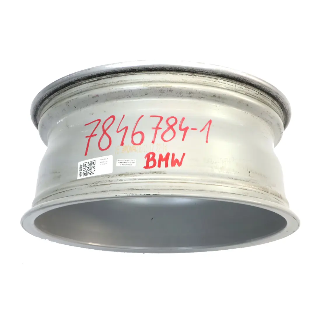 BMW F20 F21 Silver Alloy Wheel Rim 18" 7,5J ET:45 M Double Spoke 461 - SKU 7846784-1 - Part number 7846784