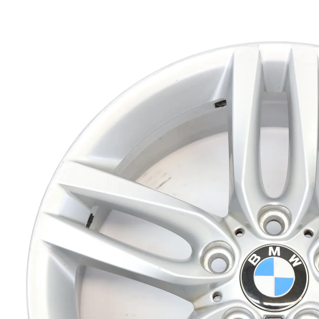 BMW F20 F21 Silver Alloy Wheel Rim 18" 7,5J ET:45 M Double Spoke 461 - SKU 7846784-2 - Part number 7846784