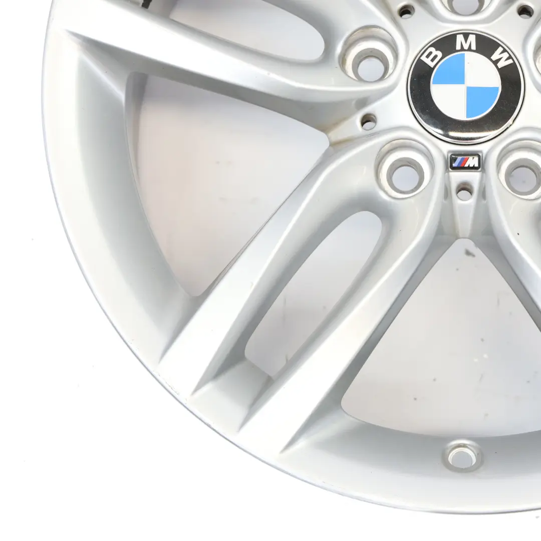  Llanta de aleación plateada BMW F20 F21 18" 7,5J ET:45 M Doble radio 461 - SKU 7846784-2 - Número de pieza 7846784