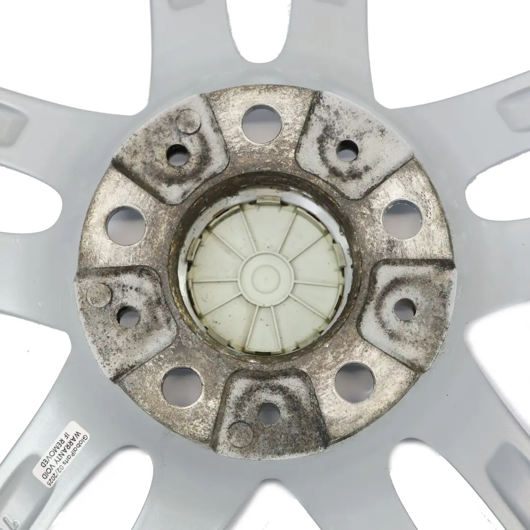 BMW F20 F21 Rear Silver Alloy Wheel Rim 18" ET:52 8J M Double Spoke 461 - SKU 7846785-3 - Part number 7846785